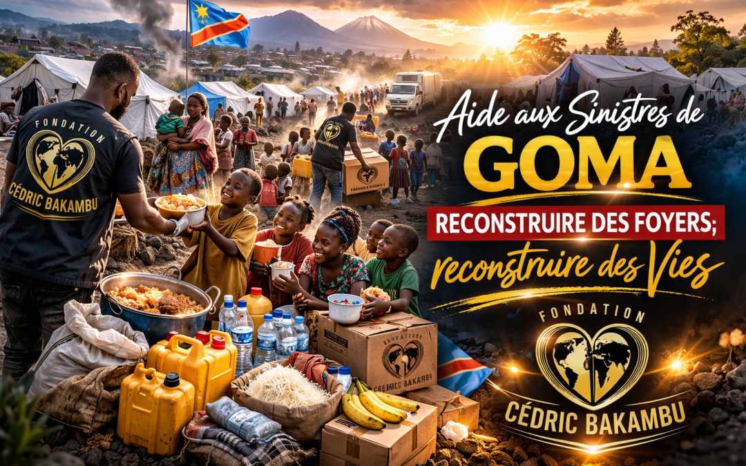 Goma : la Fondation Cédric Bakambu apporte une réponse durable à la crise du logement post-catastrophe